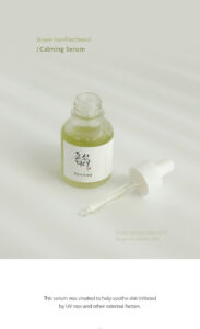 Beauty of Joseon Calming Serum Green Tea + Panthenol 30ml bottle — fragrance-free K-beauty serum for sensitive skin