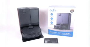 eufy X10 Pro Omni Robot Vacuum and Mop Combo with all-in-one self-emptying dock