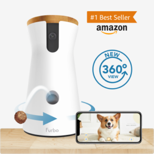 Furbo 360° Dog Camera with treat dispenser and rotating view