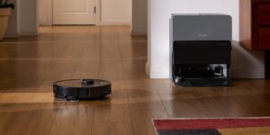 Roborock S8 Max Ultra robot vacuum and mop combo with 8-in-1 RockDock Ultra station