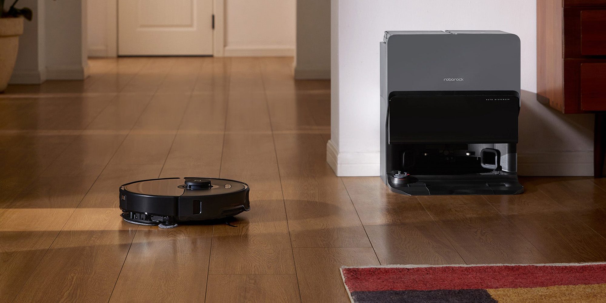 Roborock S8 Max Ultra robot vacuum and mop combo with 8-in-1 RockDock Ultra station