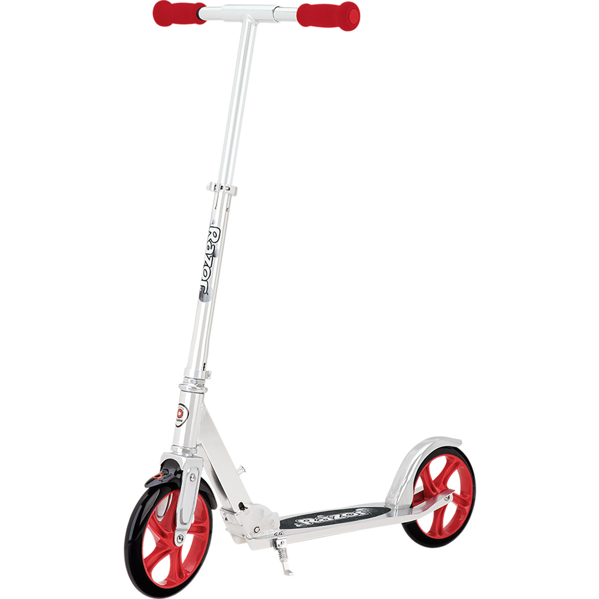 Razor A5 Lux Kick Scooter with 200mm urethane wheels on white background
