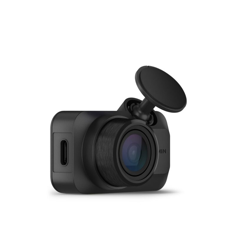Garmin Dash Cam Mini 3 ultracompact 1080p dash camera with built-in Clarity Polarizer