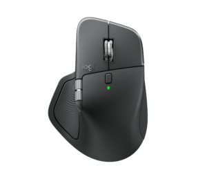 Logitech MX Master 4 wireless ergonomic productivity mouse in graphite