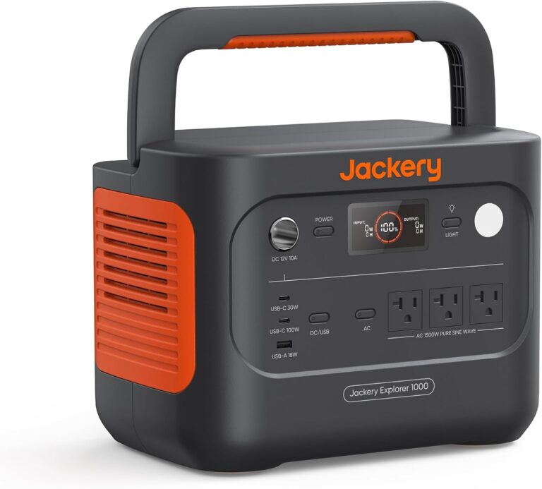 Jackery Explorer 1000 v2 portable power station product photo