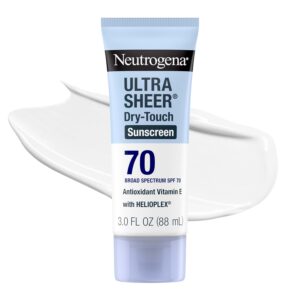 Neutrogena Ultra Sheer Dry-Touch Sunscreen SPF 70 bottle