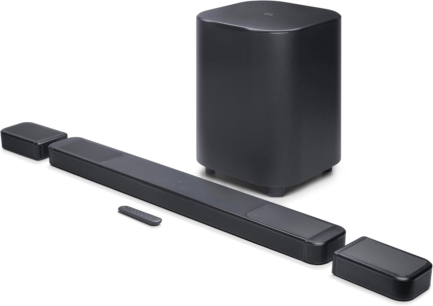 JBL Bar 1300XMK2 soundbar with detachable surround speakers and wireless subwoofer
