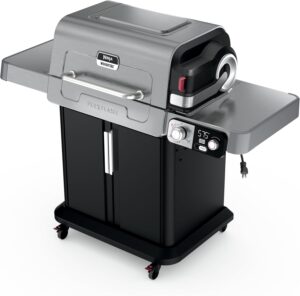 Ninja FlexFlame Grill and Smoker PG301 propane-electric hybrid outdoor cooking system