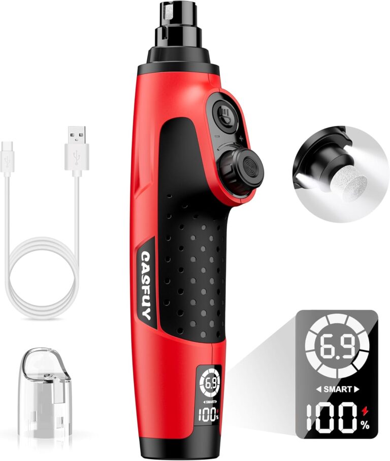 Casfuy Smart 6-Speed Dog Nail Grinder Review (2026)
