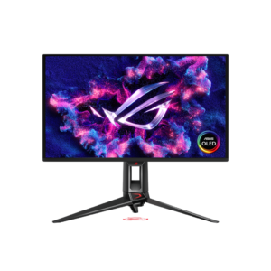 ASUS ROG Swift OLED PG27UCDM 27-inch 4K QD-OLED gaming monitor front view