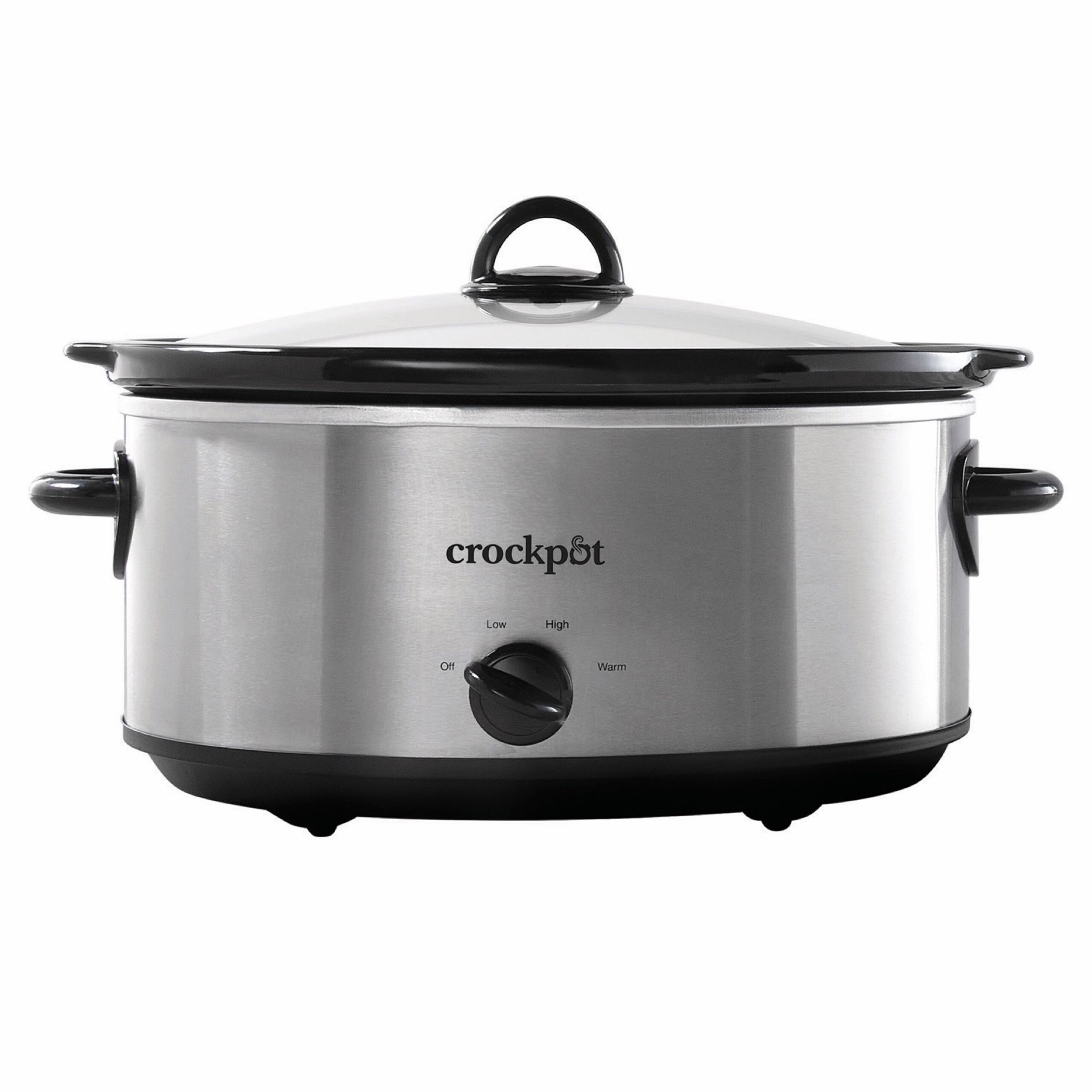 Crock-Pot 7-Quart Manual Slow Cooker, stainless steel, model SCV700SS