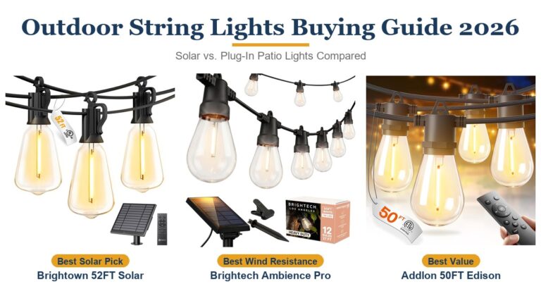 How to Choose Outdoor String Lights for Your Patio in 2026