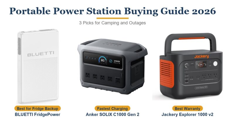 How to Choose a Portable Power Station for Camping in 2026