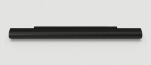 Sonos Arc Ultra soundbar in black, front hero product shot