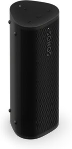 Sonos Roam 2 portable waterproof Bluetooth and Wi-Fi speaker in black