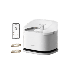 PETLIBRO Dockstream RFID Smart Fountain — pump-free multi-cat water fountain with RFID hydration tracking