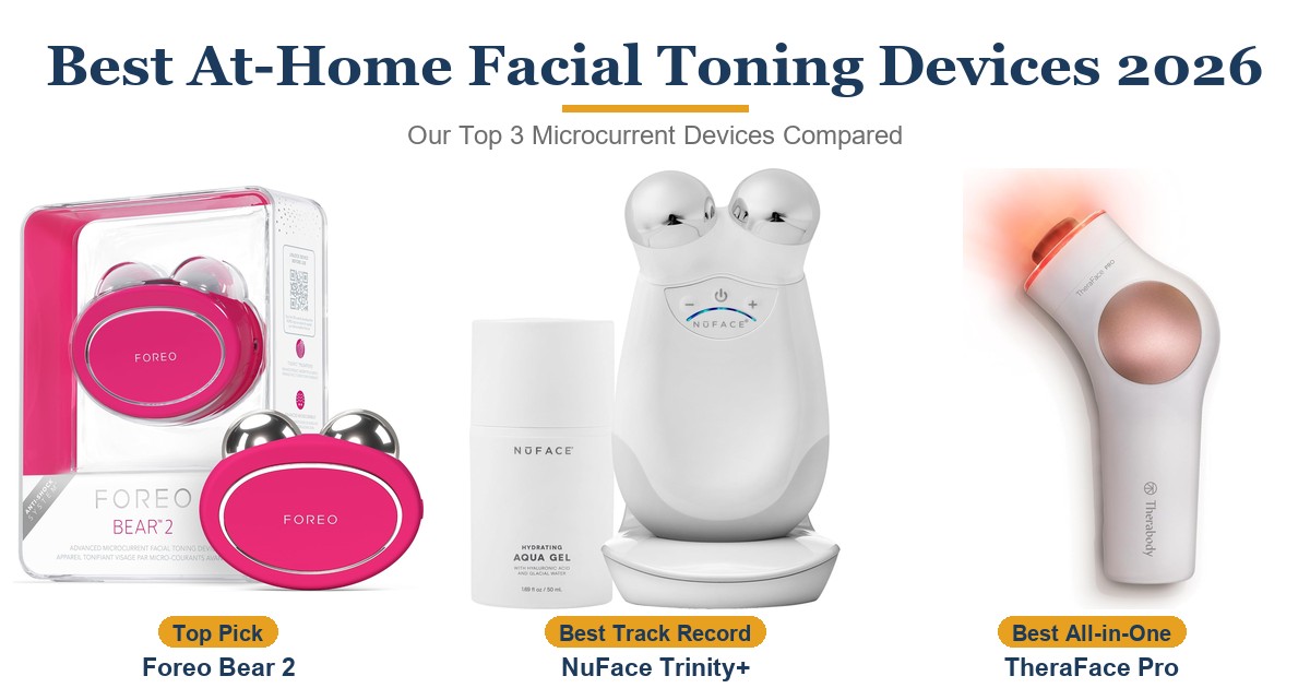 Best At-Home Facial Toning Devices for 2026: Top 3 Picks