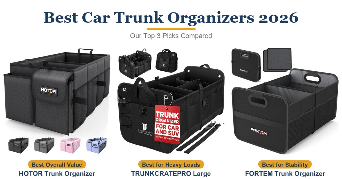Best Car Trunk Organizers 2026