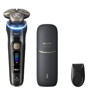 Philips Norelco i9000 Prestige Ultra rotary electric shaver with Quick Clean Pod