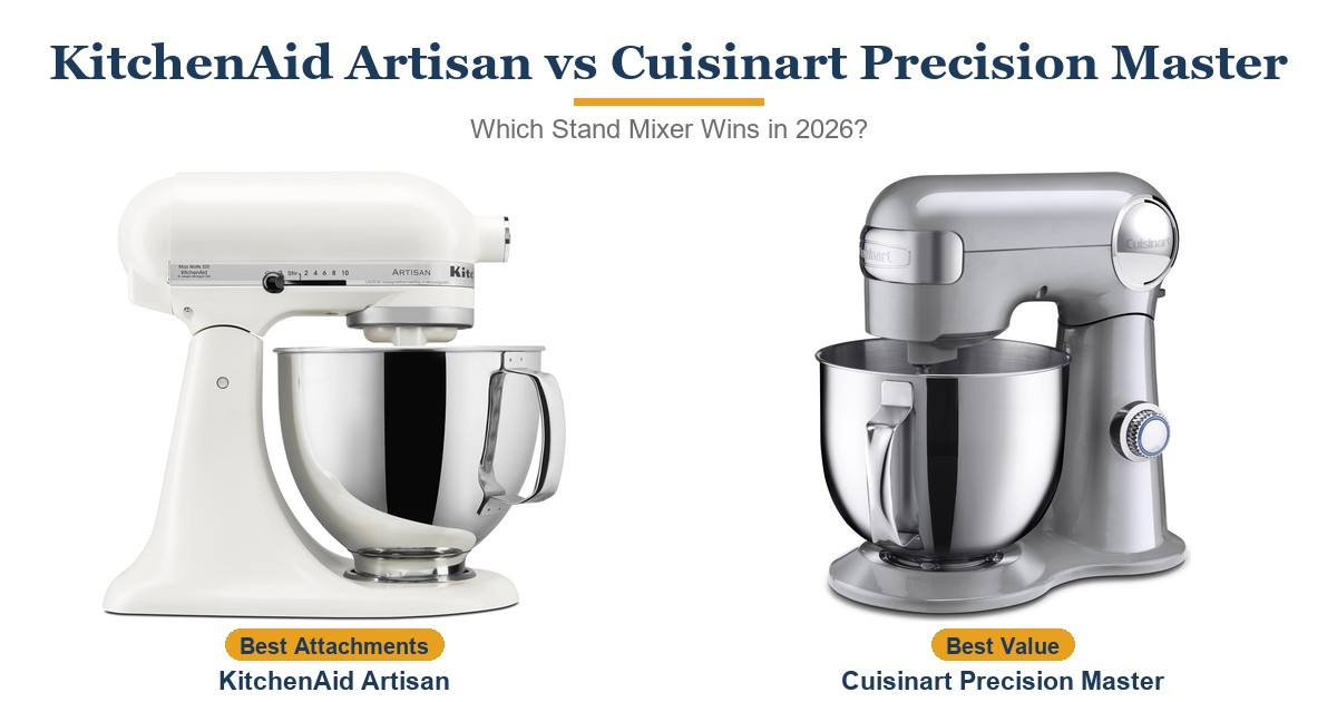 KitchenAid Artisan vs Cuisinart Precision Master