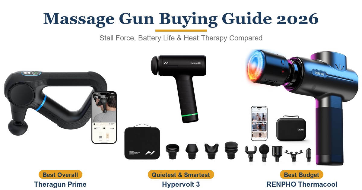 How to Choose a Massage Gun for Recovery in 2026: What to Look For