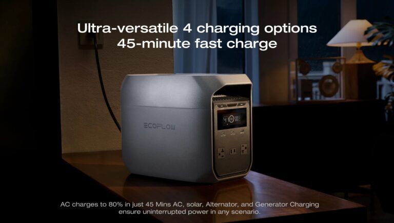 EcoFlow DELTA 3 Classic 1024Wh portable power station, official product photo