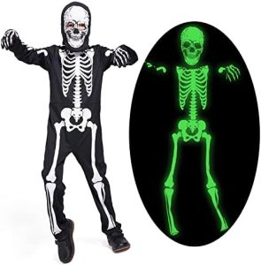 Sincere Party Kids' Glow-in-the-Dark Skeleton