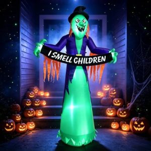 Cyuanll 8 ft Witch Inflatable
