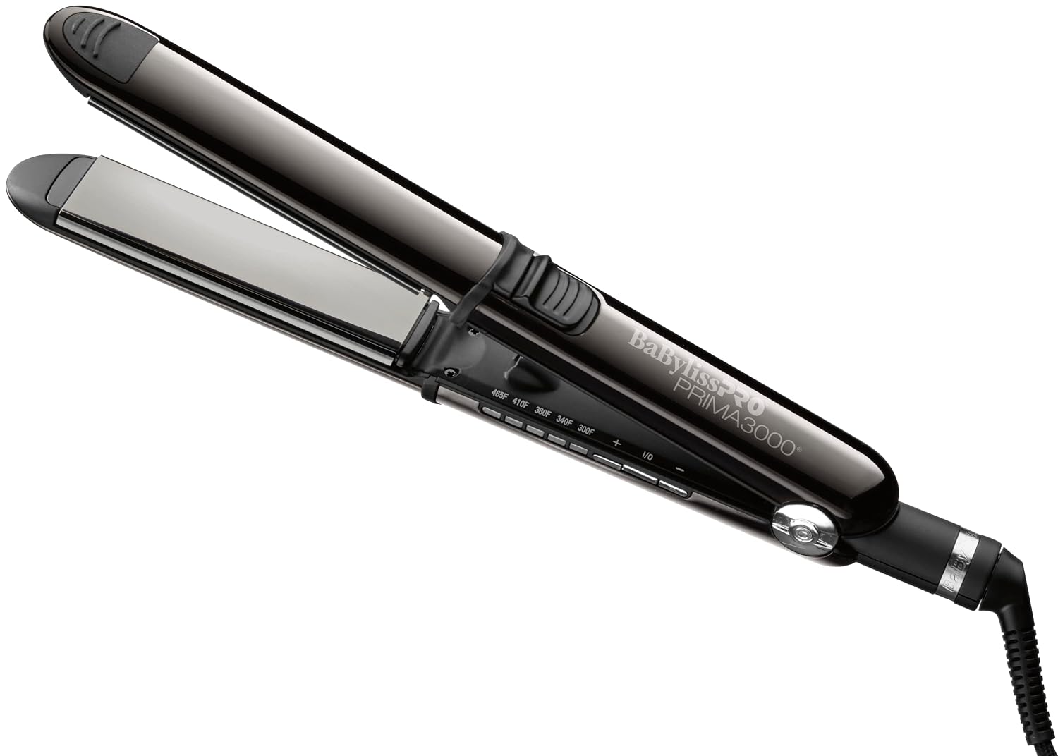 BaBylissPRO Nano Titanium Prima Ionic Hair Straightener flat iron, model BNT3000TUC