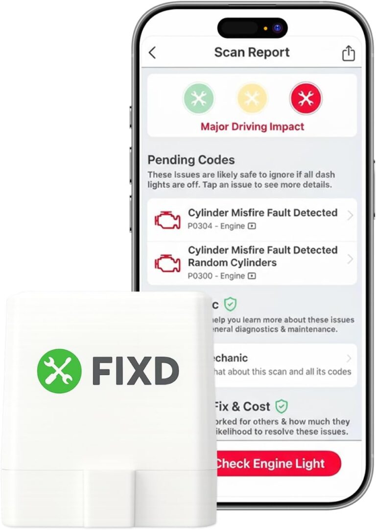 FIXD OBD2 Scanner Review: Easy for Beginners, Engine Only