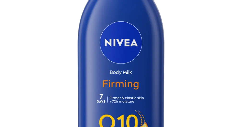 NIVEA Nourishing Hydration Skin Firming Body Lotion, 16.9 fl oz pump bottle