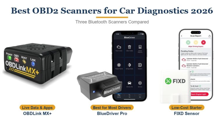 Best OBD2 Scanners 2026: Bluetooth Picks, Budget to Pro