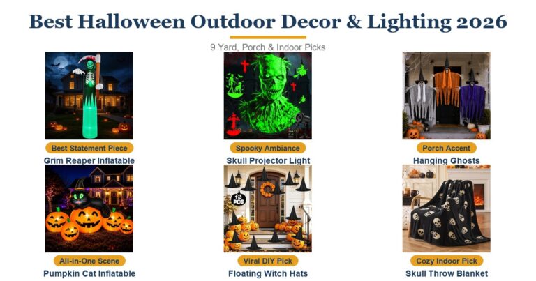 Best Halloween Outdoor Decor & Lighting for 2026