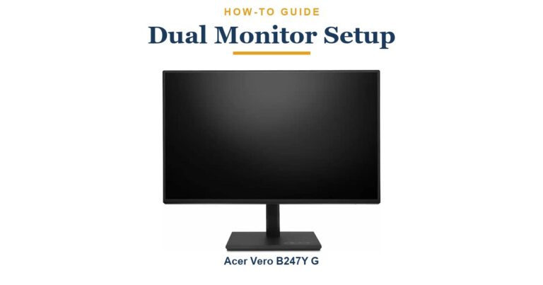 How to Set Up a Dual Monitor Workspace for Productivity