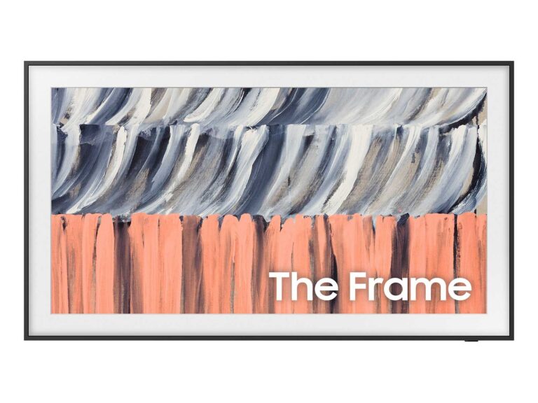 Samsung The Frame TV 55-inch LS03HE lifestyle art TV with matte glare-free display