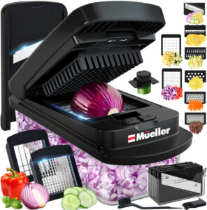 Mueller Pro-Series 10-in-1 Vegetable Chopper Review: Easy, Even Dicing