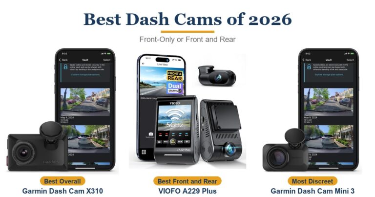 Best Dash Cams of 2026: Front-Only or Front and Rear